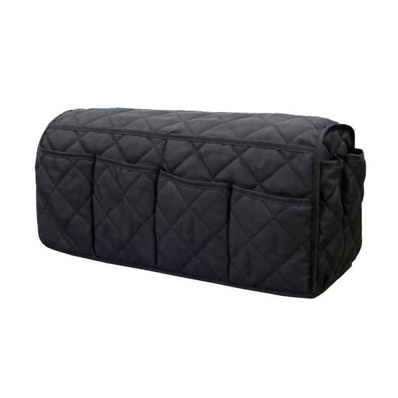 Sofa Armrest Storage Bag with 14 Pockets Non-Slip Sofa Armrest Storage Organizer Sofa Armchair Caddy Armrest Covers Armchair Storage Bag for Phone Magazines TV Remote Control - Image 1