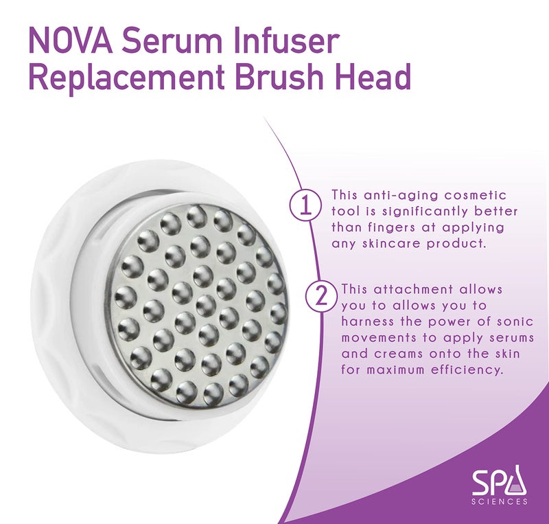 SPA SCIENCES NOVA Serum Infusion Head - Replacement Treatment Head - For Skincare Infusion - All Skin Types - Image 2