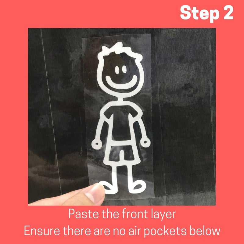 تاون ستيكس (مجموعة من 10) حزمة ملصقات لسيارات العائلة - Image 5