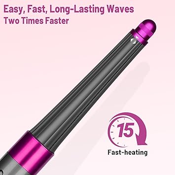 ZEPHBLOW 20MM36MM078in14in Long Curling Iron Barrels Attachment for Dyson Airwrap HS01 HS05 AutoWrap Curlers for Professional Barrels Curl and Wave Curl Hair Rose - Image 5