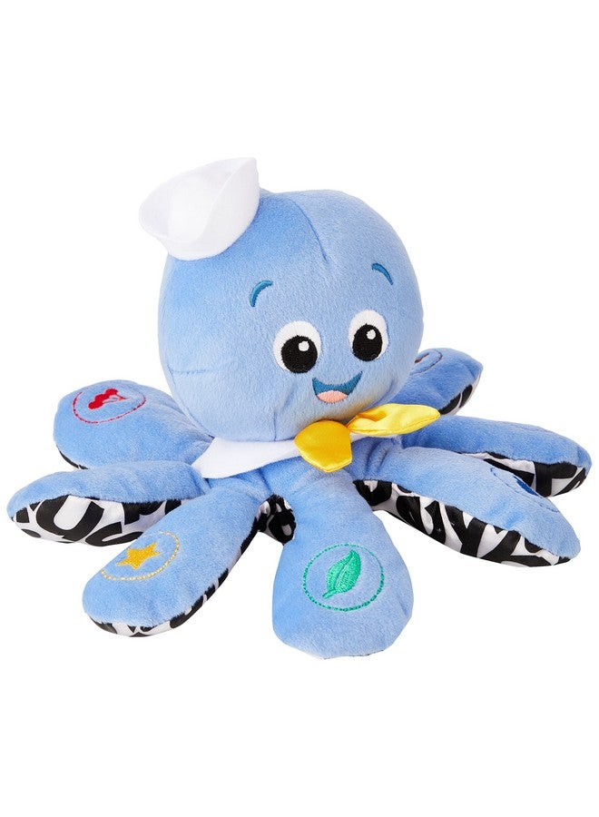 Baby Einstein Octoplush Musical Huggable Stuffed Animal Plush Toy, Learn Colors in 3 Languages, Blue, 11" Age 3 Month and up, - Image 4