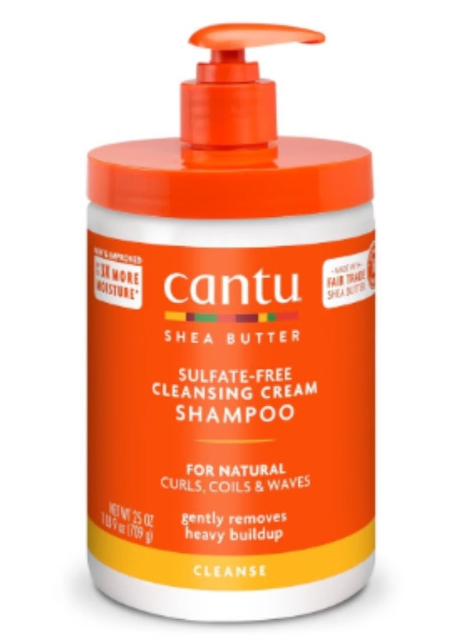 CANTO Shea Butter Natural Hair Cleansing Cream Shampoo - 709g