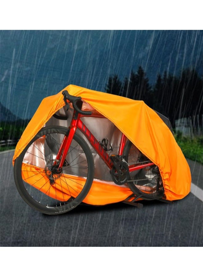 HOMESTAR Bicycle Cover for One Bike, Waterproof Outdoor Storage Cycle Protection, UV Rain Snow Proof Tarp Tent for Bikes, Dust Resistant - Image 2