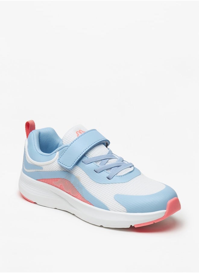 Kappa - Girls' Textured Sports Shoes with Hook and Loop Closure - Image 1