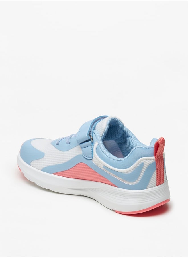 Kappa - Girls' Textured Sports Shoes with Hook and Loop Closure - Image 1