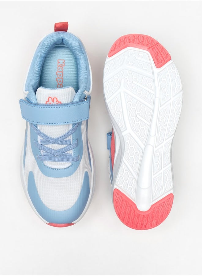 Kappa - Girls' Textured Sports Shoes with Hook and Loop Closure - Image 1
