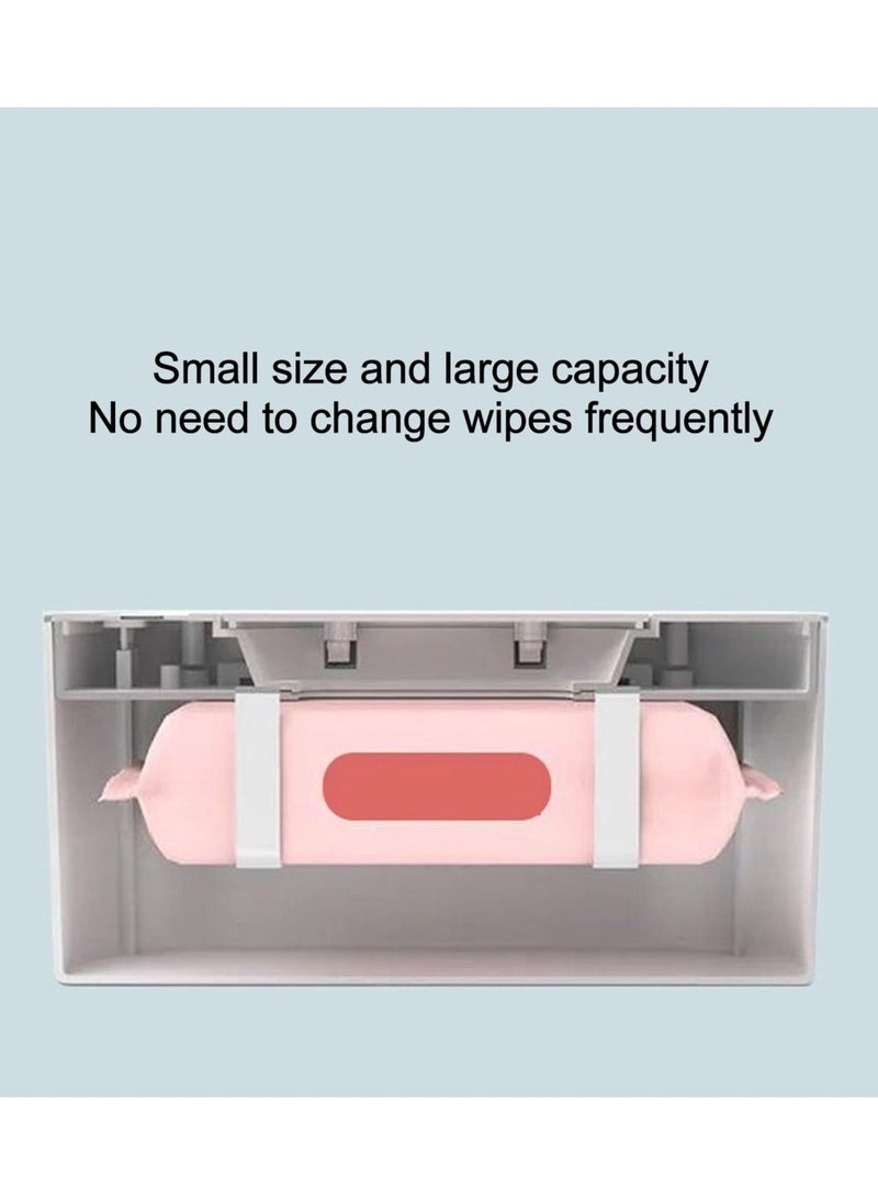 unikbebe Baby Wipe Warmer, USB Powered Wipe Warmer with Thermostat Temperature, Portable Wipe Warmer, Silent & Moisturizing, Heat Preservation for Baby Wipes, Tissues, Wet Wipes Dispenser for Travel and Home Use, White, Mechanical WITHOUT LED Display and Control Button  - Image 4