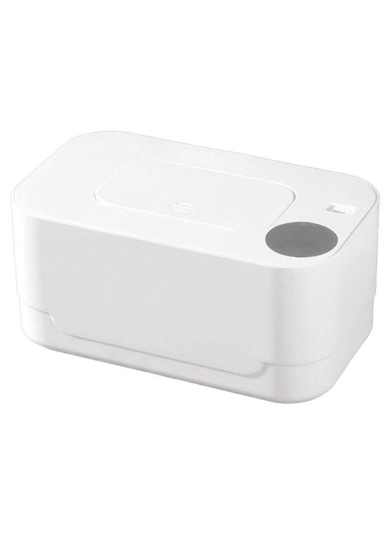 Baby Wipe Warmer, USB Powered Wipe Warmer with Thermostat Temperature, Portable Wipe Warmer, Silent & Moisturizing, Heat Preservation for Baby Wipes, Tissues, Wet Wipes Dispenser for Travel and Home Use, White, Mechanical WITHOUT LED Display and Control Button - pzsku/ZE8C478875CE2BE10E9ACZ/45/_/1740628164/170e49a5-b19b-4fb0-8a77-f272fda242d6