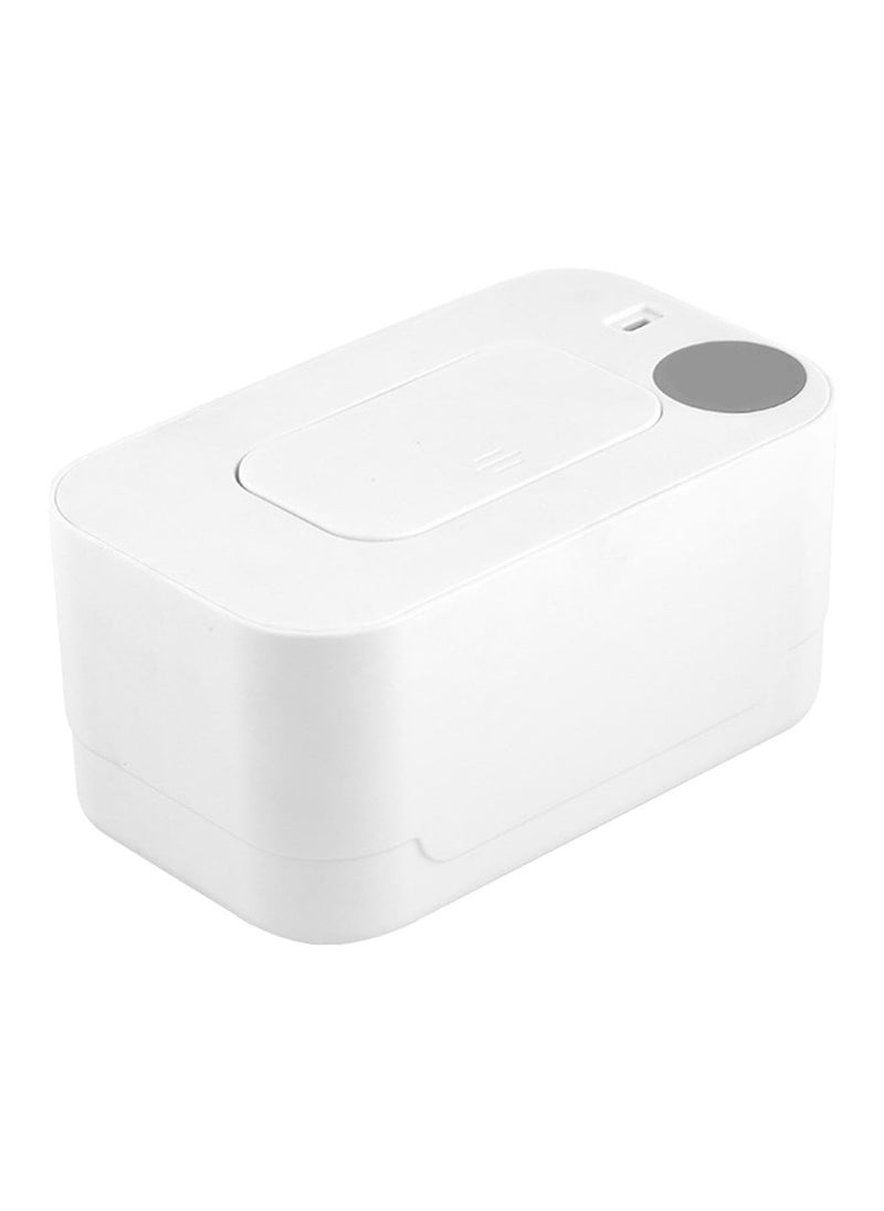 Baby Wipe Warmer, USB Powered Wipe Warmer with Thermostat Temperature, Portable Wipe Warmer, Silent & Moisturizing, Heat Preservation for Baby Wipes, Tissues, Wet Wipes Dispenser for Travel and Home Use, White, Mechanical WITHOUT LED Display and Control Button - pzsku/ZE8C478875CE2BE10E9ACZ/45/_/1740628171/222723f5-845f-4e11-a67b-3ee3c7c82c64