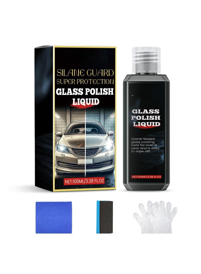 SYOSI Ceramic Coating for Cars, Ultra Hydrophobic Spray Wax & Paint Sealant Kit, High Gloss and Slick Finish, Easy to Apply Ceramic Spray Coating for Maximum Protection & Shine (1 Set) - Image 1