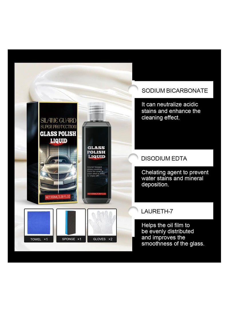 SYOSI Ceramic Coating for Cars, Ultra Hydrophobic Spray Wax & Paint Sealant Kit, High Gloss and Slick Finish, Easy to Apply Ceramic Spray Coating for Maximum Protection & Shine (1 Set) - Image 5