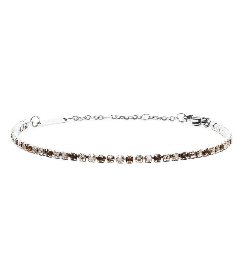 Daniel Wellington Classic Tennis Bracelet Honey Combo Silver