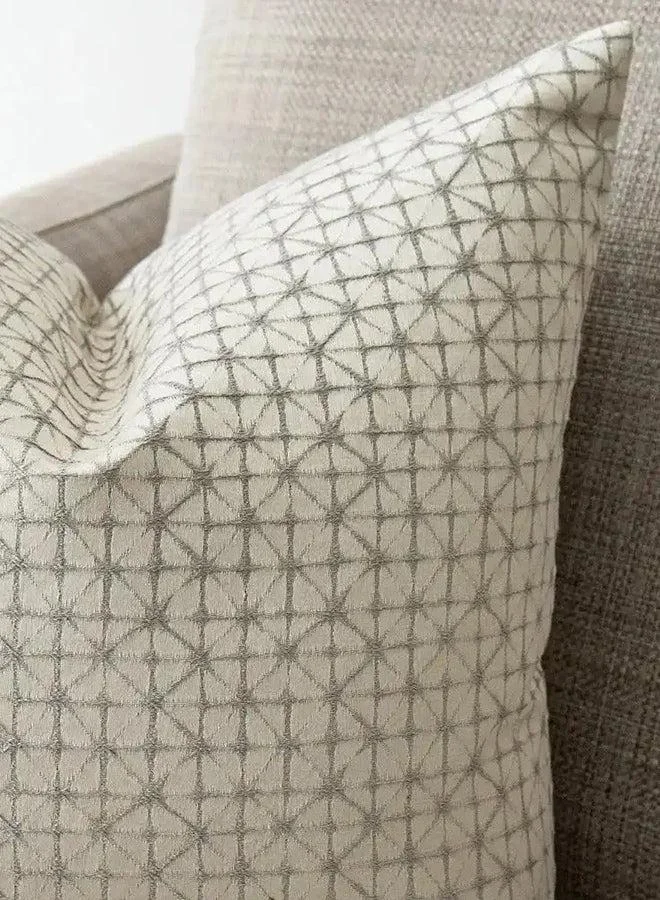 KNOT HOME Cushion Camella Bundle (with filler) Pillow Knot Home Cover Set for Modern Sofa Contemporary Living Room Bedroom and Office Soft Washable