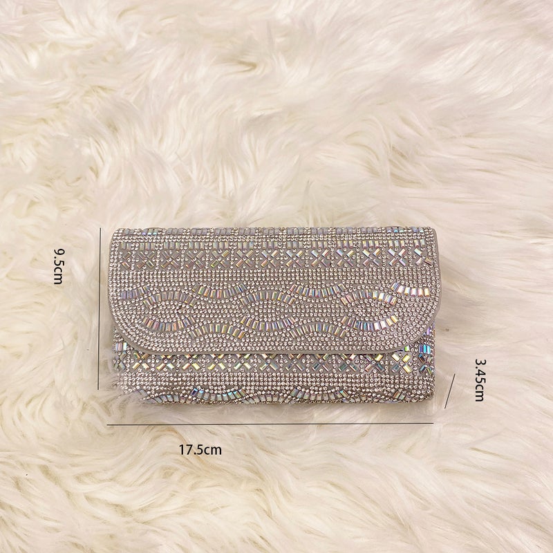 New Celebrity Evening Bag, Handbag, Fashionable Party Shoulder Crossbody Bag, Diamond-Encrusted Evening Bag, Supply - Image 5