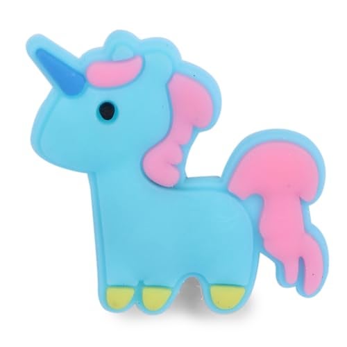NEOBABY Cute Unicon Pony & Rainbow Shoe Charms|Shoe Charms Make Your Shoes More Interesting Fun And Unique Compatible With Croc & Clogs (Assorted, Random Desings), Multi - Image 3