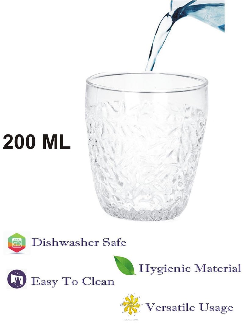 Somil Exquisite 13 Piece Beverage Glass Serving SetLemon Set with featuring Elegant Yellow Bottle 1000 ml Capacity And 12 Individual 200 ML Glasses - Image 5