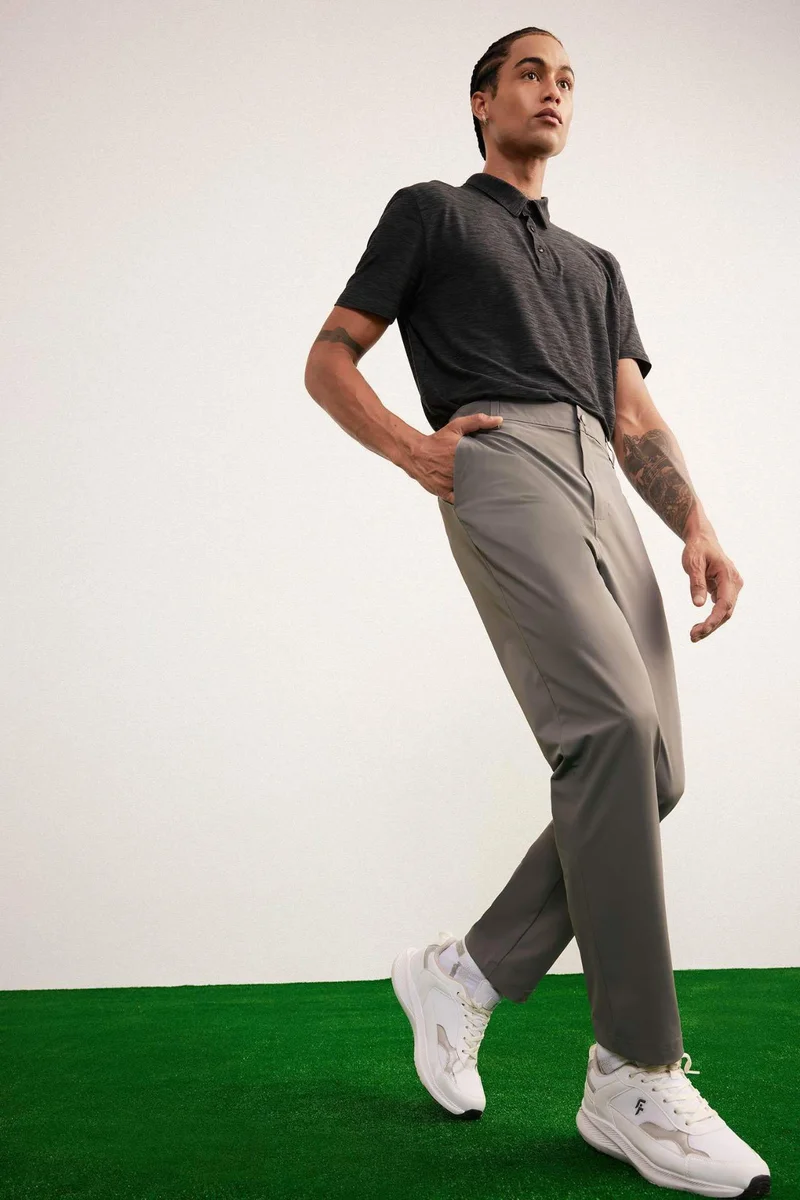 DeFacto DeFactoFit Slim Fit Standard Leg Woven Sports Trousers