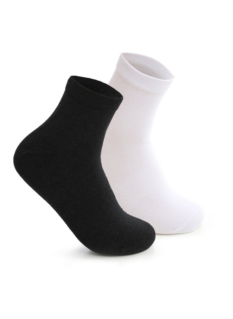 Pack of 4 Half Towel Mid Calf Socks One Size for All - pzsku/ZE8C55A253062675803D8Z/45/_/1735168458/70294f6a-c135-4020-97de-849b8dc18eea