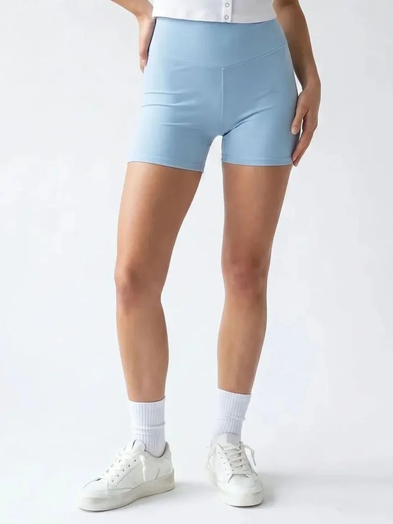 ميكسراي MIXRAY High-Waist Skinny Cycling Shorts