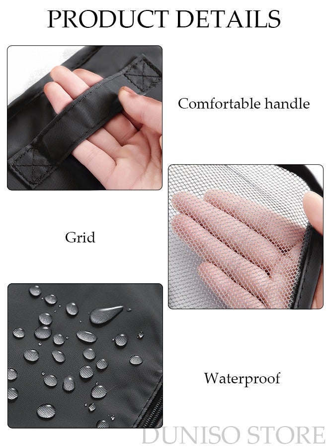 DUNISO 7PCS Travel Storage Bag Set Multi-functional Clothing Sorting Packages Travel Packing Compression Pouche Luggage Organizer Pouch for Moving Traveling - Image 2