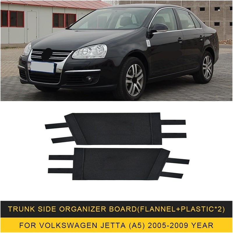 Vuzmode Trunk Side Storage Organizer for VW Jetta - Image 2
