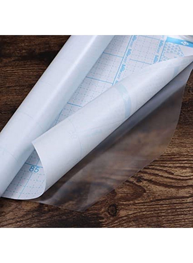 TimeTech Clear Book Cover Self Adhesive Clear Contact Paper For Books Peel And Stick Protect Books And Documents Transparent Book Covers Easy Apply Waterproof Multipurpose Vinyl Film 17.7X5Ft - Image 5