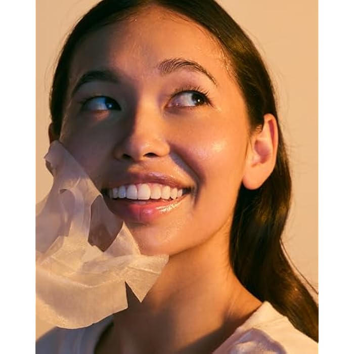 Pacifica Sheet Face Mask - Glow Baby Brightening Facial Mask w/Vitamin C, Aloe & Kelp – Cooling Mask for Dark Spots & Fine Lines - Clean Beauty Vegan & Cruelty-Free Dermatologist Tested - Image 4