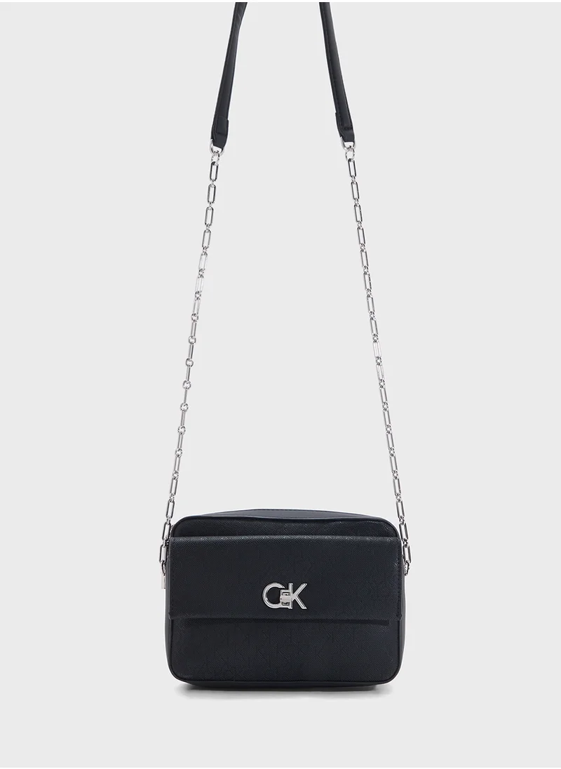كالفن كلاين Logo Packet Detail Crossbody