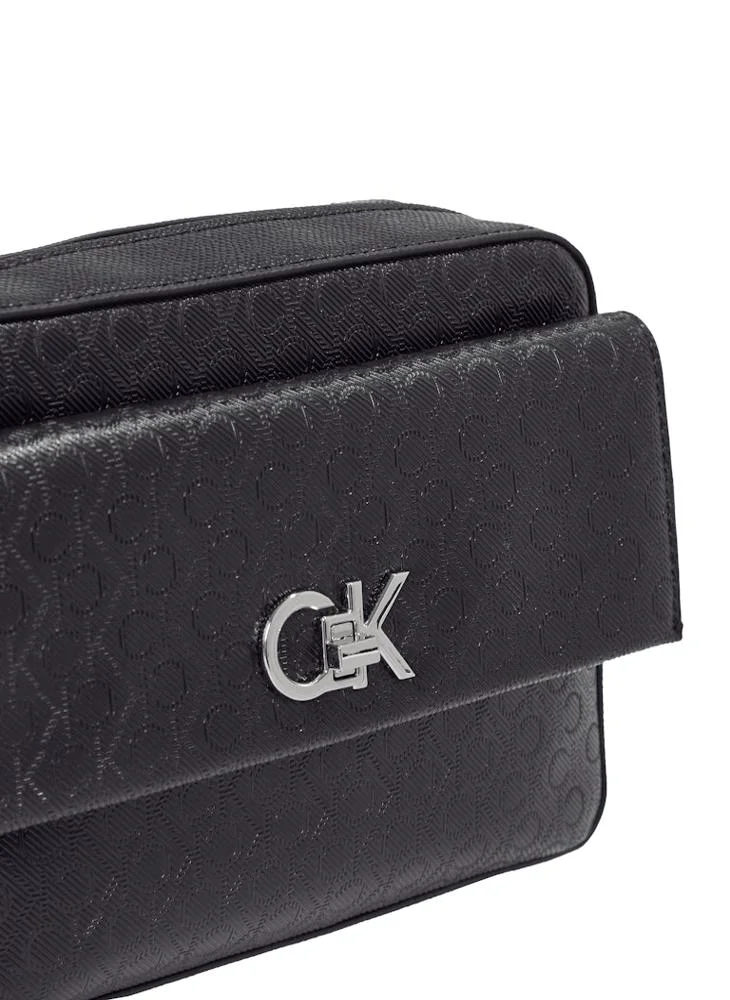 CALVIN KLEIN Logo Packet Detail Crossbody