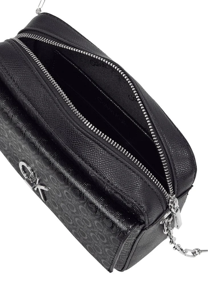 CALVIN KLEIN Logo Packet Detail Crossbody