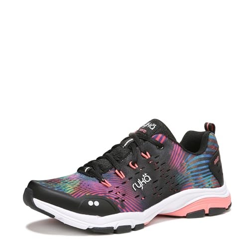 Ryka Womens Vivid RZX Cross Trainer, Black Tie Dye, 9 US - Image 1