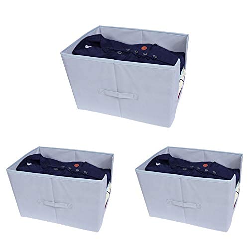 ABBASI Shirt Stacker Wardrobe Organizer Set pack of 3 GREY - Image 1