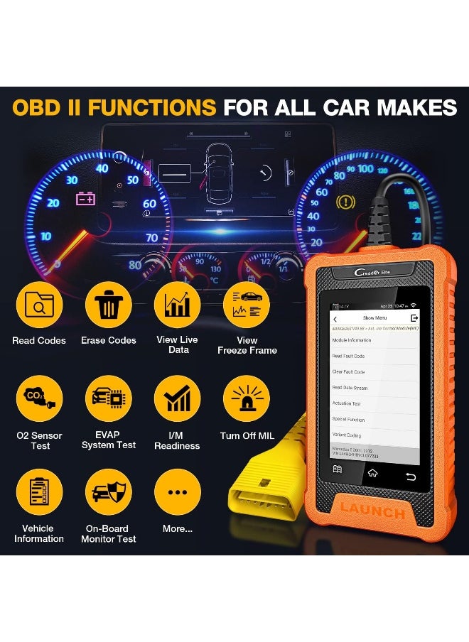 LAUNCH Creader Elite OBD2 Diagnostic Tool for BENZ/Maybach/Sprinter