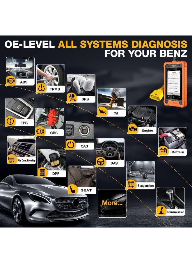 LAUNCH Creader Elite OBD2 Diagnostic Tool for BENZ/Maybach/Sprinter