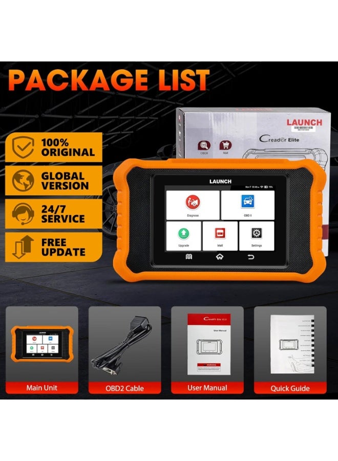 LAUNCH Creader Elite OBD2 Diagnostic Tool for BENZ/Maybach/Sprinter - Image 3