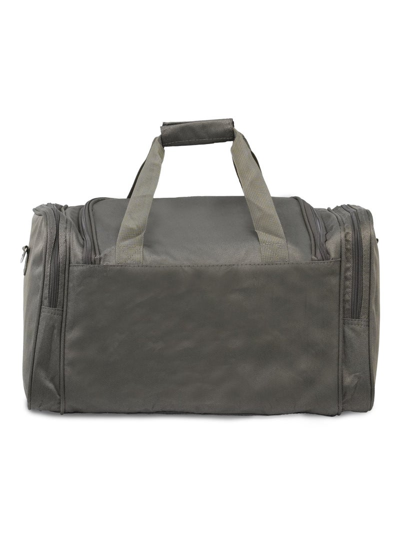 PRESIDENT Travel Duffel Bag Large Capacity Yoga Gym Bag Durable Duffle Sports Bag with Multi-Compartment Tote Bag for Men and Women 2O" inch ( HBP990 ) GREY - Image 2
