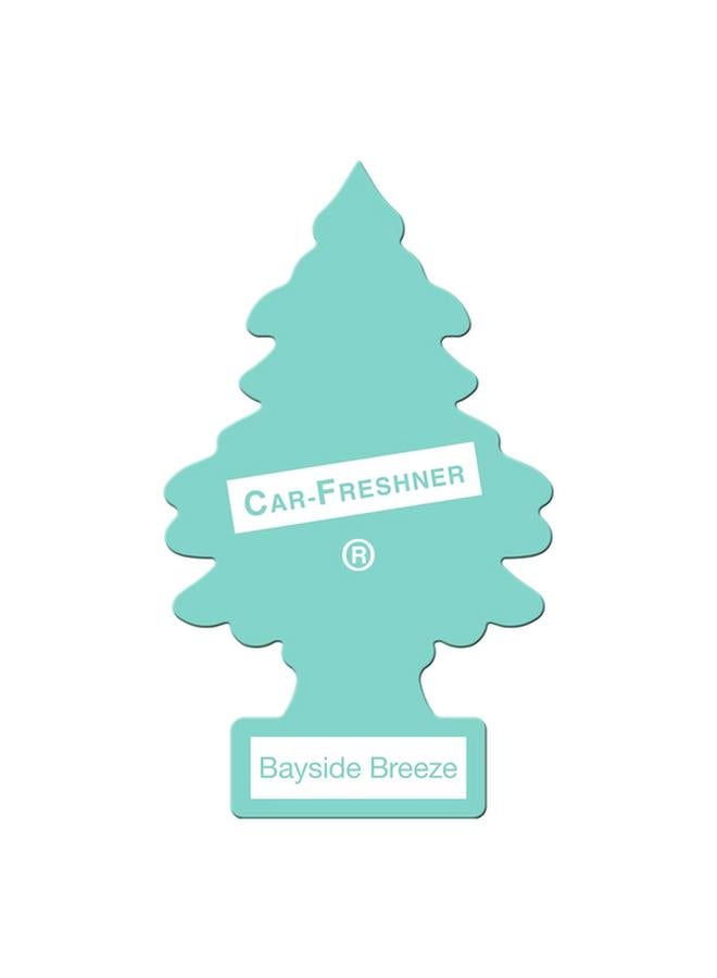 ليتل تريز بطاقة تعليق معطر جو منعش يدوم طويلاً برائحة نسيم بايسايد، أزرق U1P-17121 - Image 2