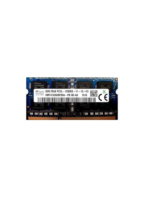 رام لابتوب DDR3L سعة 8 جيجابايت، تردد 1600MHz، جهد 1.35 فولت – متوافقة مع أجهزة لاب توب تدعم 16 جيجابايت