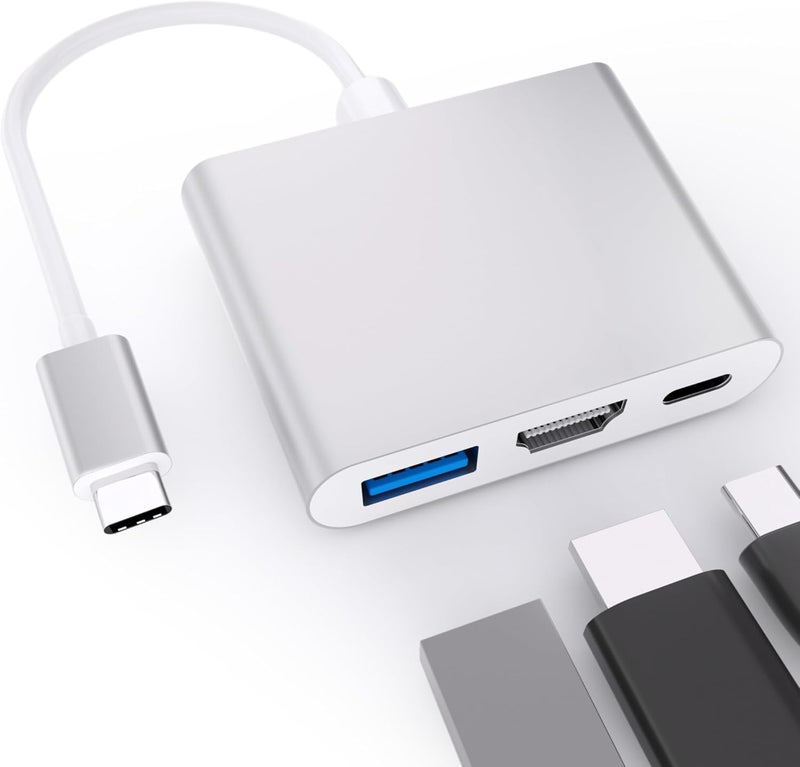STRIFF OTG Compatible with iPhone/ipad, Lightning OTG Pendrive Adapter (3IN1) - Image 1