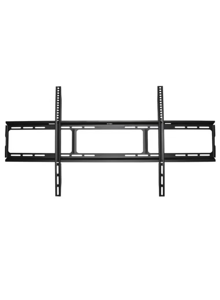 Skill Tech Sh 1060F, Large Heavy Duty Fixed Tv Wall Mount For 55"-105" Tvs, Max. Capacity -100 Kg, Max. Vesa: 1000X600Mm, Matte Black - Image 1