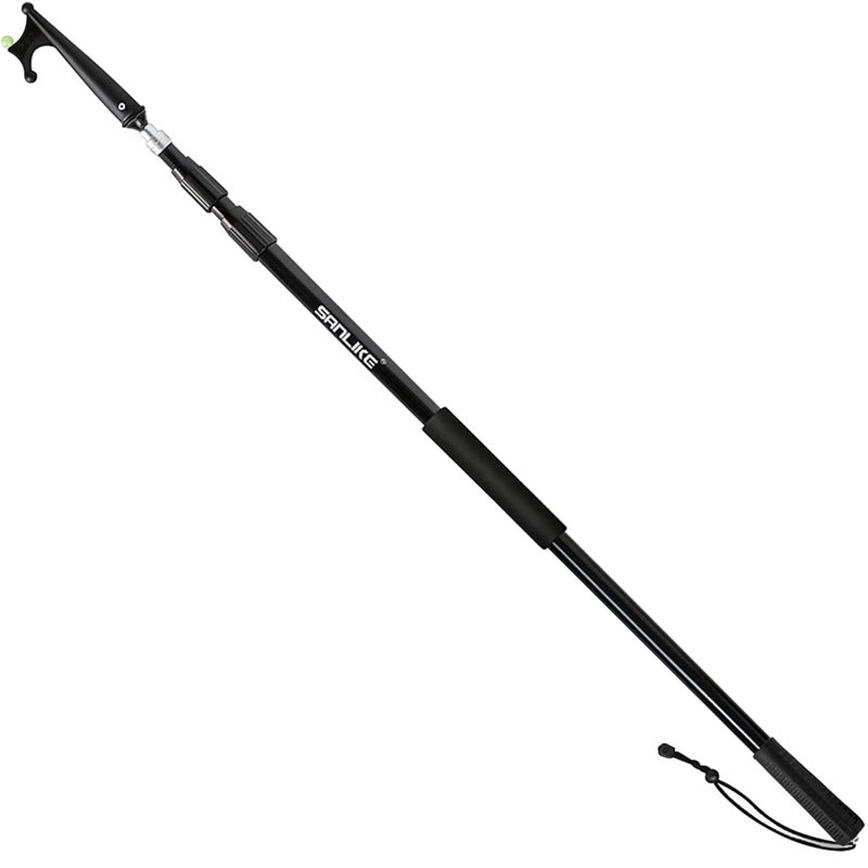 SAN LIKE Telescopic Boat Hook - Floating & Durable & Rust-Resistant with Luminous Bead Extends from 4.51Ft to 10.87Ft - Image 1