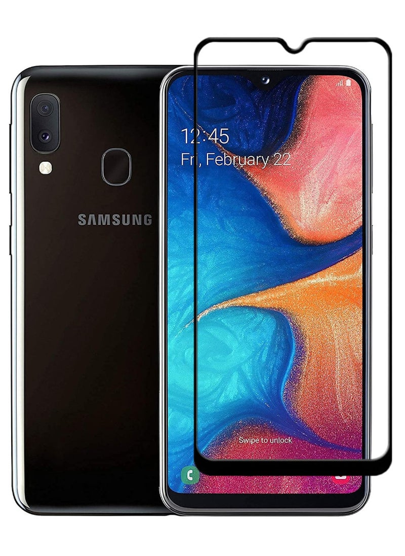 ACLIX Antistatic ESD Dustproof Premium Quality High Definition Tempered Glass Screen Protector Designed For Samsung Galaxy A20 - Image 1