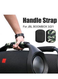 Generic Speaker Handle Cover Cushion for JBL Boombox 3/2/1 Wireless Speaker, Wristband Pad Thickened Protective Anti Slip Sticker Handle Pad Grip Cover (Black)  - Image 3