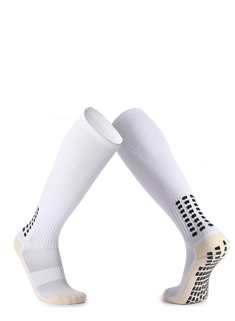 Generic Adult Men's Skidproof Soccer Knee Socks Free Size  - Image 1