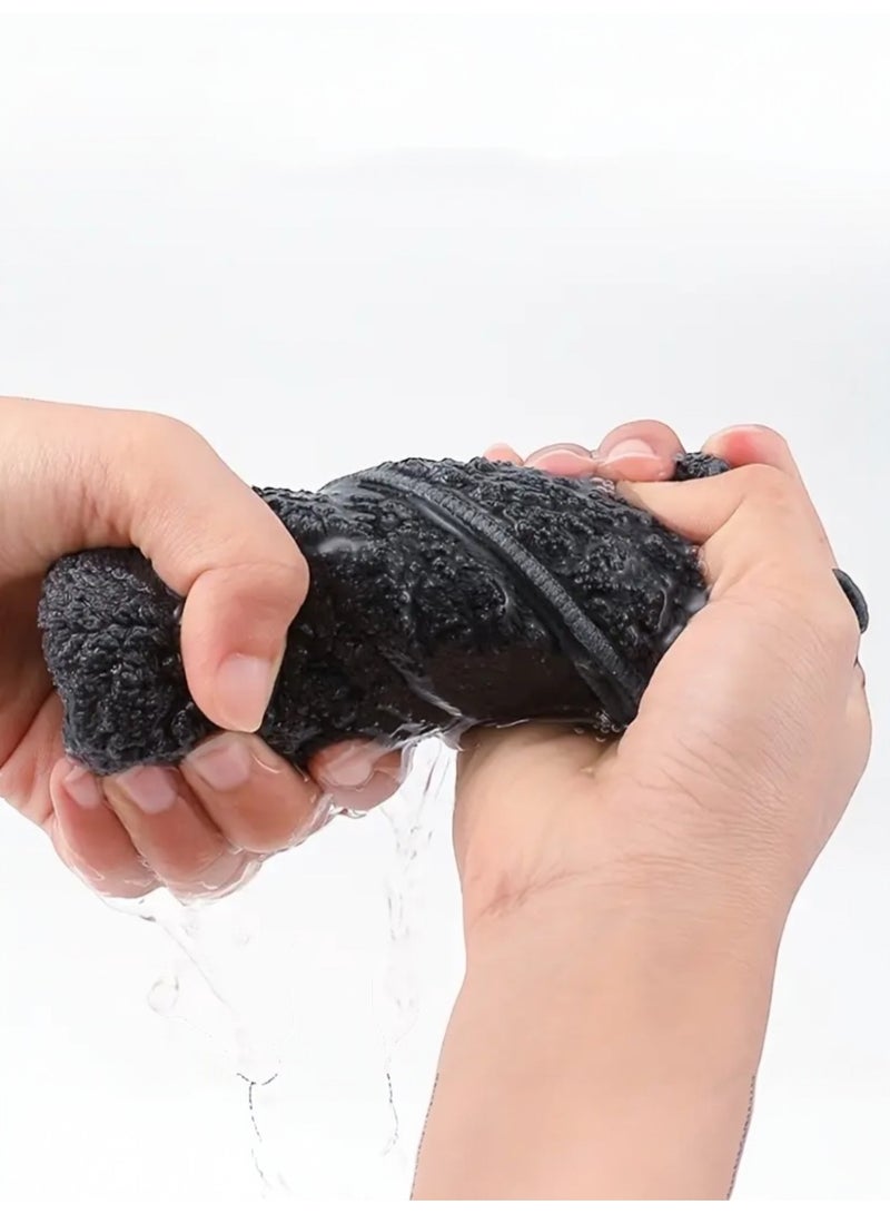 ام جي منشفة تنظيف من إم جي مزدوجة الجهتين قابلة للغسل ومثالية للعناية بالسيارة مقاس 60×30 سم - Image 5