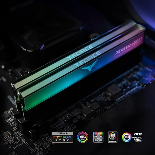 TEAMGROUP T-Force XTREEM ARGB DDR5 Ram 32GB (2x16GB) 8000MHz PC5-64000 CL38 Desktop Memory Module Ram for 600 700 Series Chipset XMP 3.0 Ready Black FF9D532G8000HC38DDC01 - Image 3