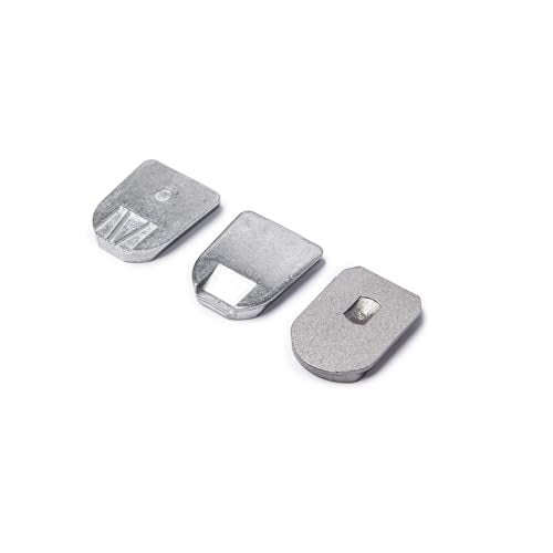 JINGEA OEM Rear View Mirror Bracket Assortment, Windshield Button,Universal Fit, 3 Pack Kit, Bracket fit most vehicles direct replacement, Kit has Not include glue. - Image 2