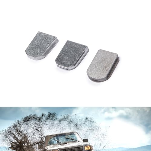 JINGEA OEM Rear View Mirror Bracket Assortment, Windshield Button,Universal Fit, 3 Pack Kit, Bracket fit most vehicles direct replacement, Kit has Not include glue. - Image 1