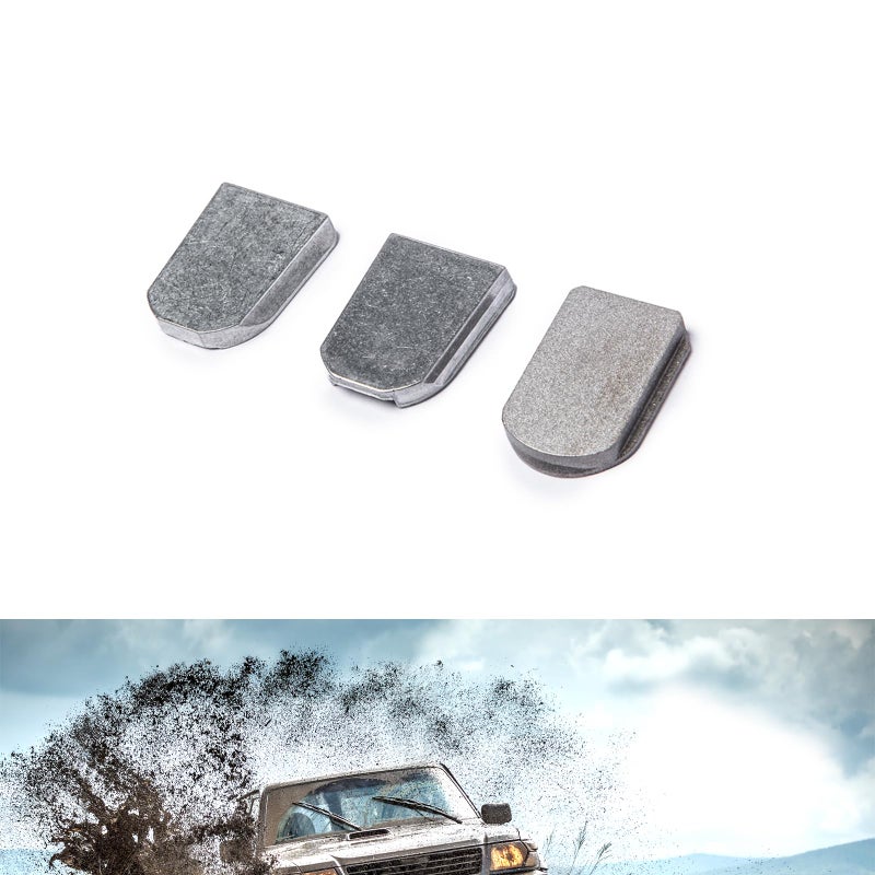 JINGEA OEM Rear View Mirror Bracket Assortment, Windshield Button,Universal Fit, 3 Pack Kit, Bracket fit most vehicles direct replacement, Kit has Not include glue. - Image 4