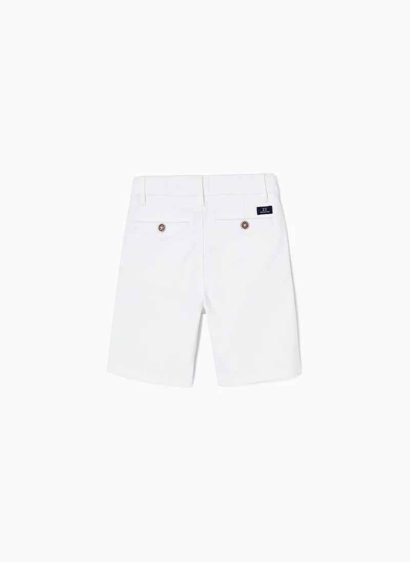 زيبي Cotton Twill Shorts for Boys 'Midi'